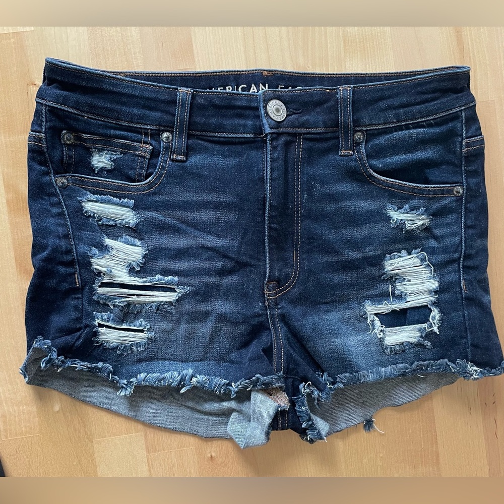 American eagle jean shorts